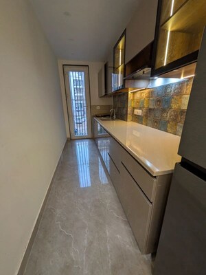 Kitchen in 3 BHK Builder Floor at Sector 52 – for Rent