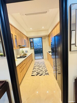 Building Lobby in 3.5 BHK Apartment at BPTP Downtown 66, Sector 66 – for Sale