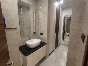 Bathroom in 3 BHK Apartment at Raj One Good Earth, Sector 71 – for Rent