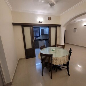 Dining area in 3 BHK Apartment at Caranzalem – for Rent