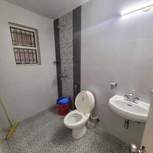 Bathroom in 3 BHK Apartment at Caranzalem – for Rent
