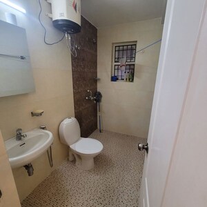 Bathroom in 3 BHK Apartment at Caranzalem – for Rent