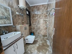 Bathroom in 3 BHK Builder Floor at Sector 55 – for Rent