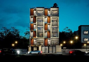 3 BHK Apartment – Exterior View View at Amrutahalli - for Sale