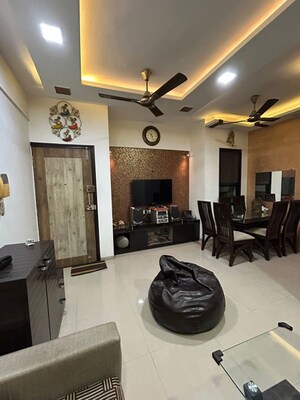 Living Room in 2 BHK Apartment at Raunak Laxmi Narayan Residency, Pokhran Road No Two – for Rent