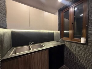 Kitchen in 4 BHK Apartment at Greater Kailash I – for Rent