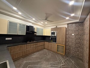 Kitchen in 4 BHK Apartment at Greater Kailash I – for Rent