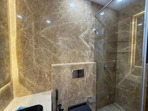 Bathroom in 4 BHK Apartment at Greater Kailash I – for Rent