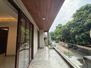 Building Lobby in 4 BHK Apartment at Greater Kailash I – for Rent