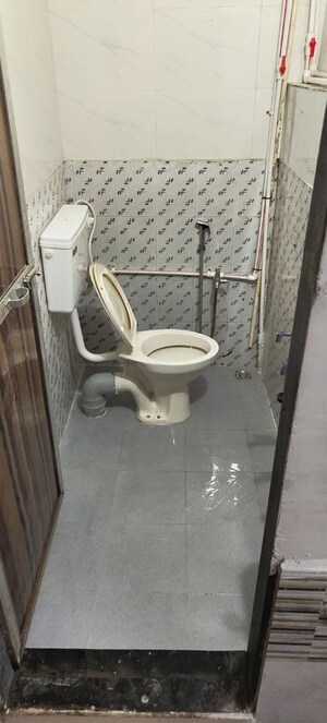 Bathroom in 3 BHK Penthouse at Om Ashish C.H.S, Malad West – for Rent