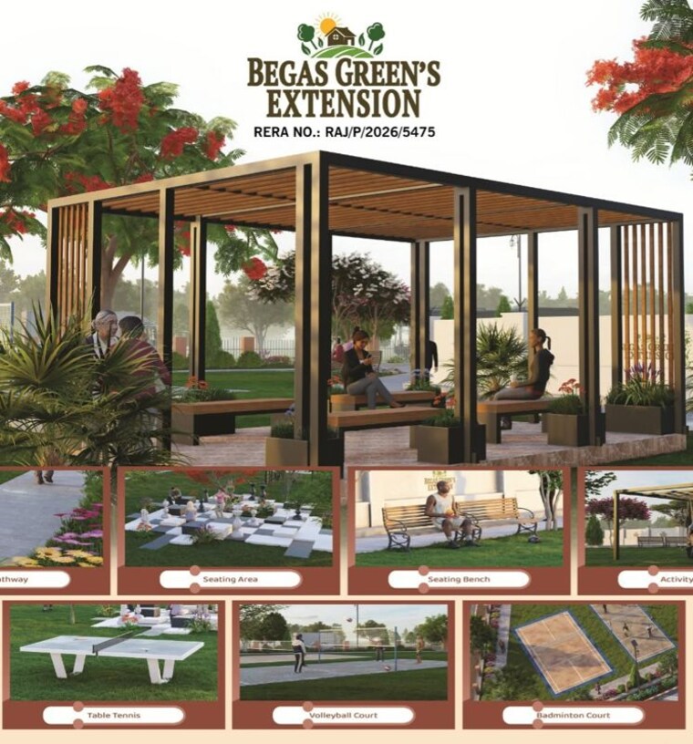undefined, begas  100 Sq.Yd. Plot In Begas Jaipur 10753843