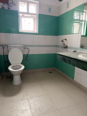 Bathroom in 3 BHK Builder Floor at Raheja Teachers Apartments, Sector 31 – for Sale