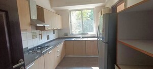Kitchen in 3 BHK Apartment at Unitech Harmony, Sector 50 – for Rent