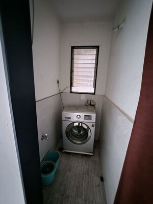 Bathroom in 2 BHK Apartment at Balewadi – for Rent