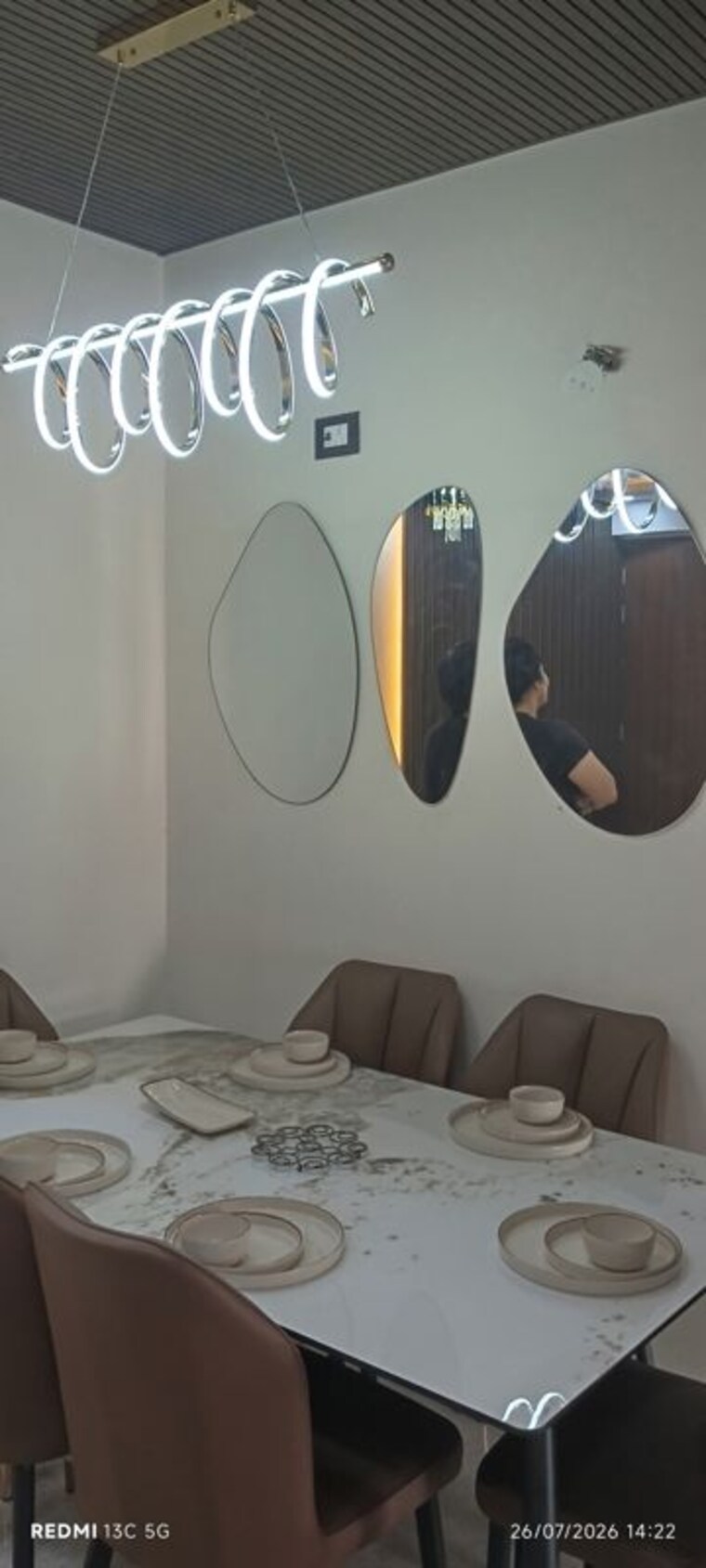 Dining area, sahibabad 1 Bedroom 540 Sq.Ft. Builder Floor In Sahibabad Ghaziabad 10759081