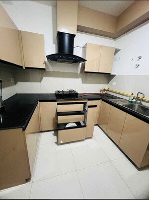 Kitchen in 3 BHK Apartment at Shapoorji Pallonji ParkWest, Binnipete – for Rent