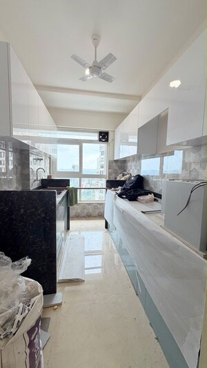Kitchen in 1 BHK Apartment at Group Satellite Elegance, Goregaon East – for Rent