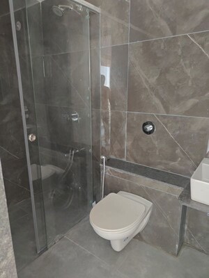 Bathroom in 4 BHK Apartment at Sukhwani Kingsley, Thergaon – for Sale