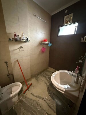 Bathroom in 3 BHK Builder Floor at Paschim Vihar – for Sale