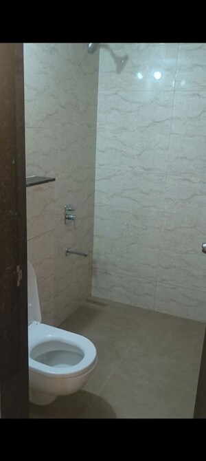Bathroom in 2 BHK Apartment at Shapoorji Pallonji Sensorium, Hinjewadi – for Rent