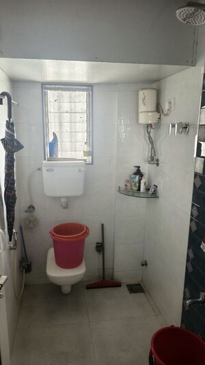 Bathroom in 2 BHK Apartment at Holy Cross Apartment, Jogeshwari East – for Rent