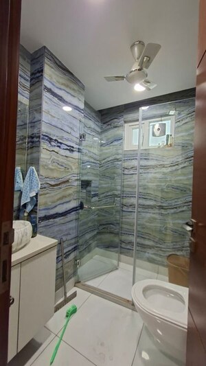 Staircase in 3 BHK Builder Floor at Green Park – for Rent