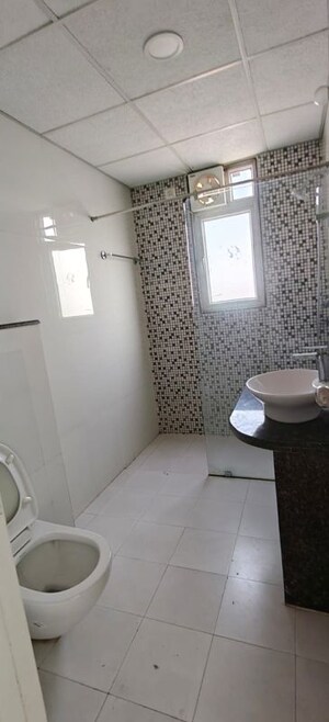 Bathroom in 3 BHK Apartment at Chandra Panorama, Sushant Golf City – for Rent