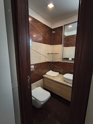 Bathroom in 3 BHK Builder Floor at Defence Colony – for Rent