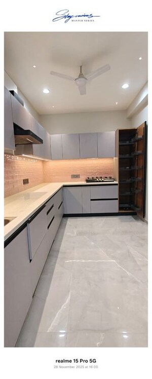 Kitchen in 3 BHK Apartment at Chandra Panorama, Sushant Golf City – for Rent