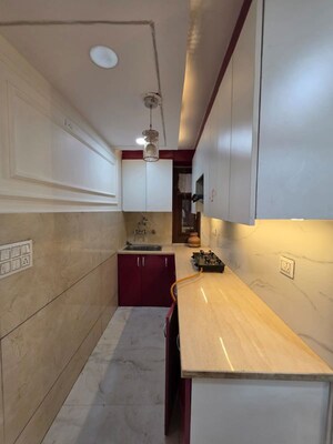 Kitchen in 3 BHK Builder Floor at Dwarka Mor – for Rent