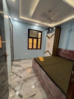 Bedroom in 3 BHK Builder Floor at Mohan Garden – for Rent