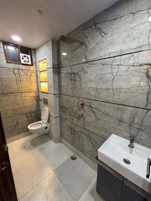Bathroom in 3 BHK Builder Floor at Mohan Garden – for Rent