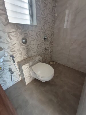 Bathroom in 2 BHK Apartment at Raunak Residency Thane, Pokhran Road No One – for Rent