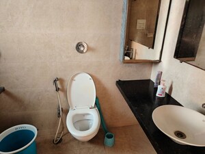 Bathroom in 2 BHK Apartment at SKG Eastern Winds, Kurla East – for Rent