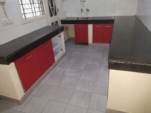 Kitchen in 3 BHK Builder Floor at Unitech South City II, Sector 50 – for Rent