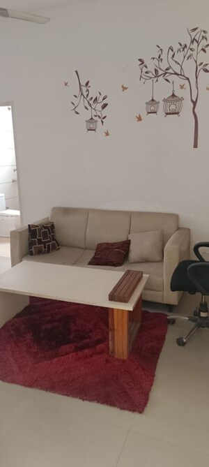 Living Room in 3 BHK Apartment at New Front Anjor, Baner – for Rent