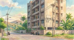  Apartment – Exterior View View at Shirdhon - for Sale