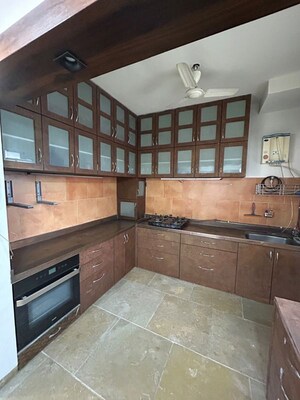 Kitchen in 4 BHK Apartment at Siddhanchal CHS, Pawar Nagar – for Rent