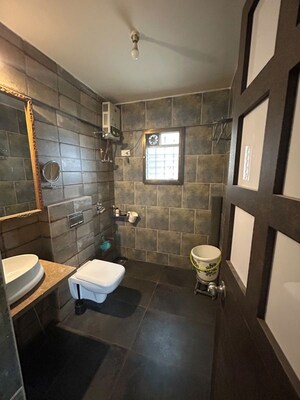Attached Bathroom in 4 BHK Apartment at Siddhanchal CHS, Pawar Nagar – for Rent
