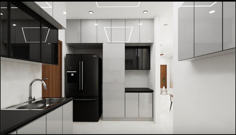 Kitchen, aparna-cyber-life 3 Bedroom 1685 Sq.Ft. Apartment In Nallagandla Hyderabad 10759346
