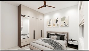 Bedroom in 3 BHK Apartment at Aparna Cyber Life, Nallagandla – for Rent