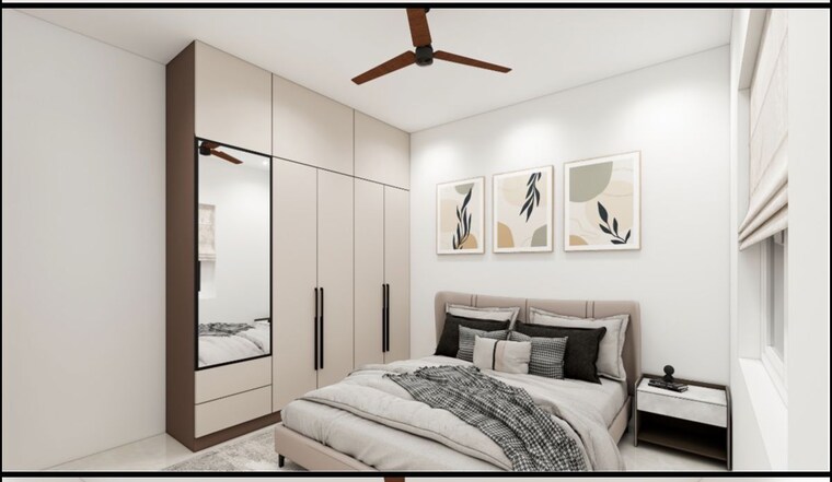 Bedroom, aparna-cyber-life 3 Bedroom 1685 Sq.Ft. Apartment In Nallagandla Hyderabad 10759346