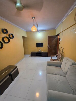 Living Room in 3 BHK Apartment at Shapoorji Pallonji Vicinia, Powai – for Rent