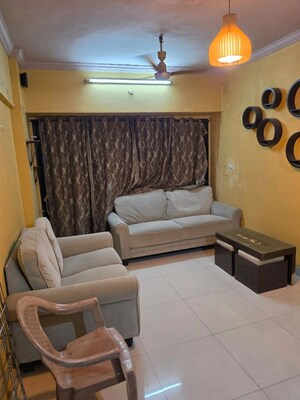 Living Room in 3 BHK Apartment at Shapoorji Pallonji Vicinia, Powai – for Rent