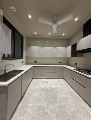 Kitchen in 4 BHK Builder Floor at Greater Kailash – for Rent