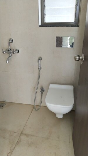 Bathroom in 1.5 BHK Apartment at Runwal My City Phase II Cluster 05, Dombivli East – for Rent