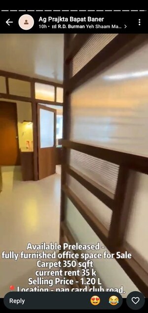 Kitchen in 3 BHK Apartment at Raga Top Towers, Wakad – for Rent