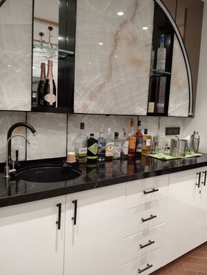 Kitchen in 2 BHK Apartment at Karishma Apartments Khar West, Khar West – for Rent