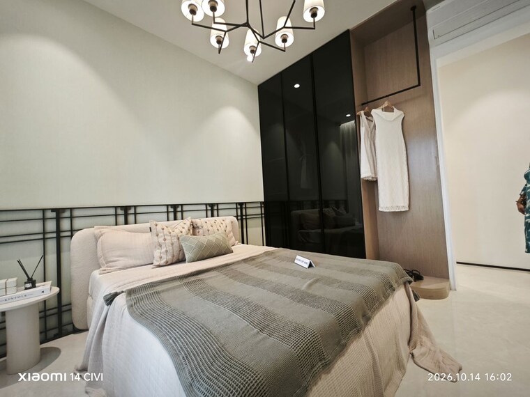 Bedroom, kanakia-greenberg 2 Bedroom 641 Sq.Ft. Apartment In Akurli Navi Mumbai 10759582