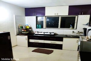 Kitchen in 1 BHK Apartment at shiv Kalp Homes, Wadgaon Sheri – for Rent